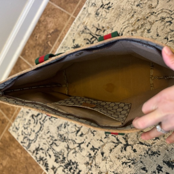 Authentic- Gucci Plus Large Vintage Tote - Picture 4 of 7